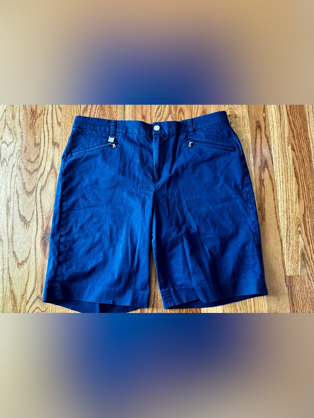 Lauren Ralph Lauren Classic Navy Bermuda Shorts